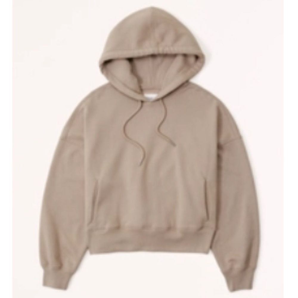 Abercrombie Essential Sunday Hoodie in taupe